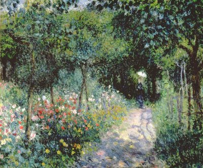 Women in a Garden by Pierre Auguste Renoir